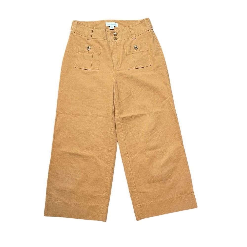 SUNDANCE Voyager Wide Leg Trouser Pants Size 6 - Picture 2 of 9